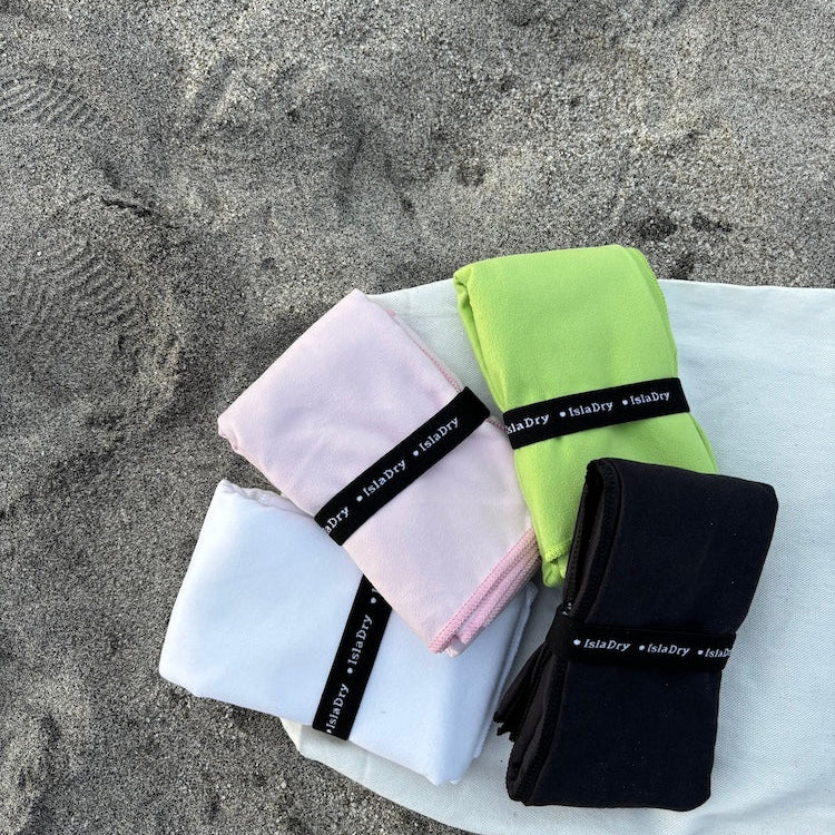 isladry towel on the beach